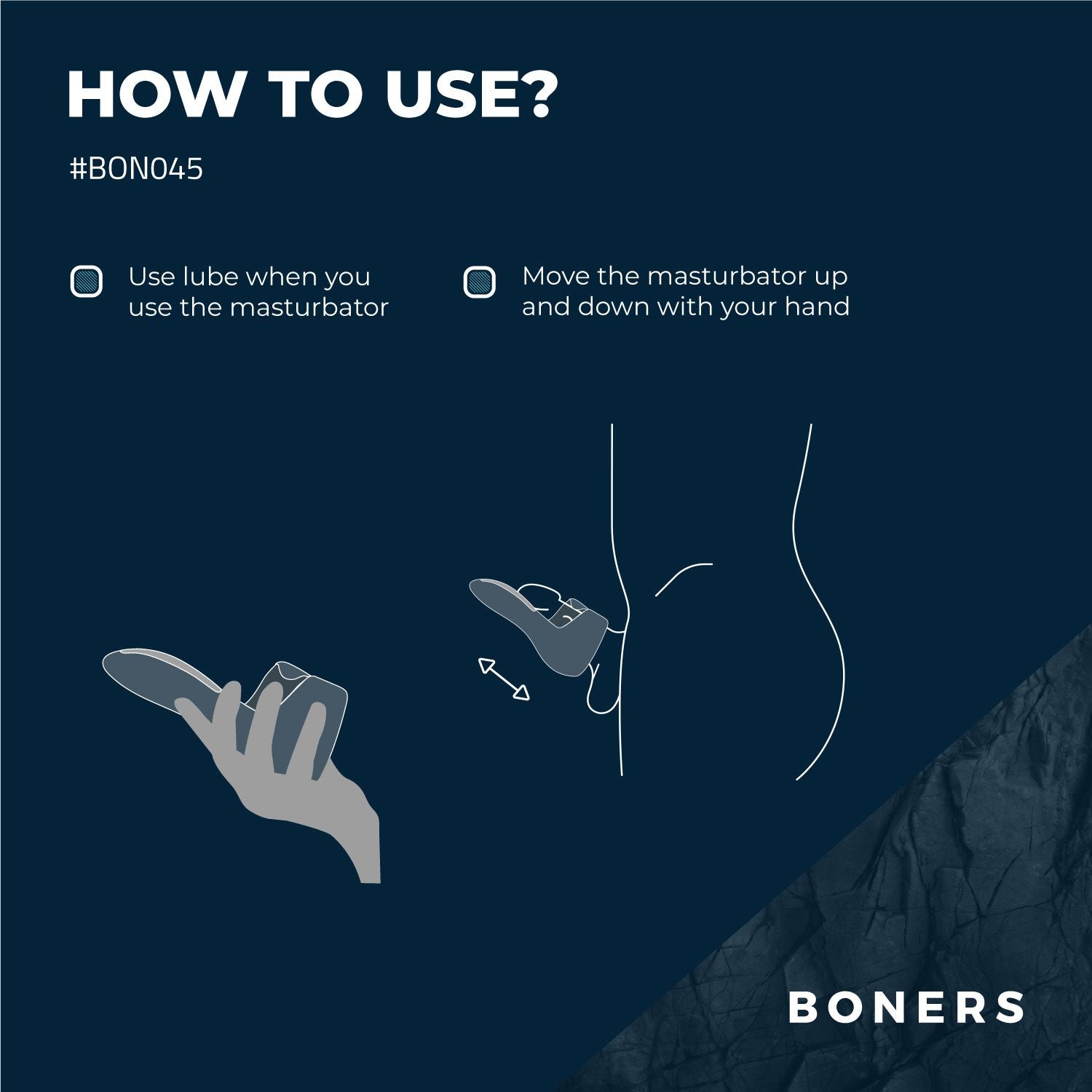 Boners Elektrische Masturbator - Blauw - 10