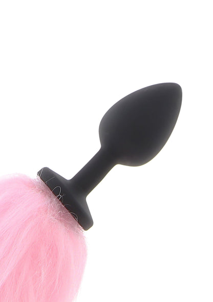 Unicorn Tail & Buttplug LED BLACK - 1
