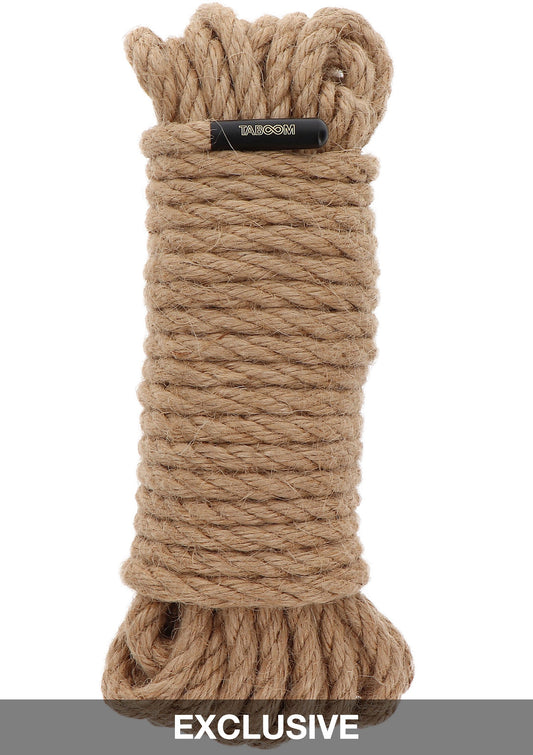 Taboom Bondage Rope Hemp 10 Meters 7 mm