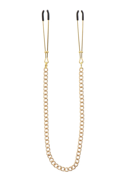Tweezers With Chain GOLD - 3