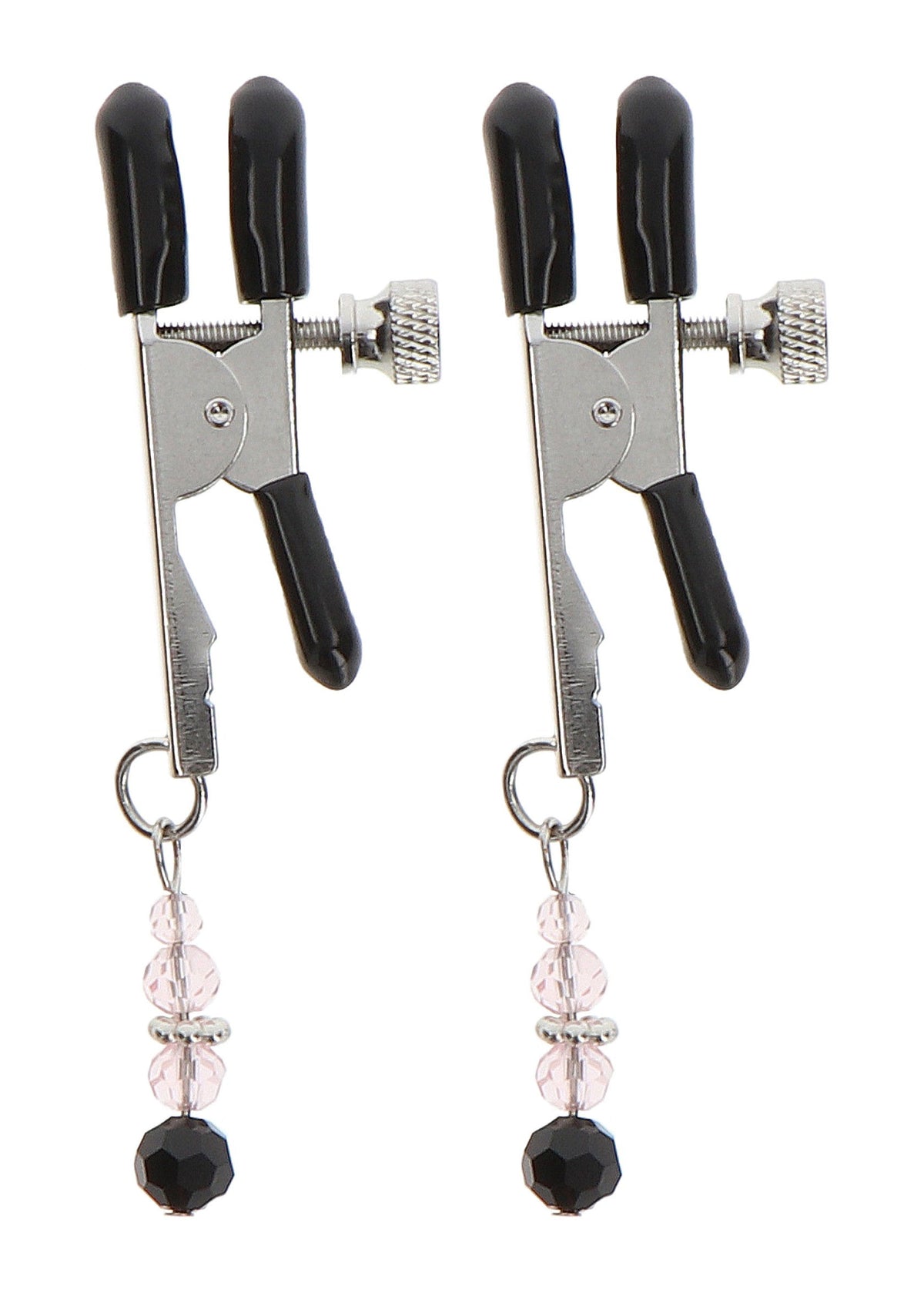Adjustable Clamps With Beads SILVER - 3