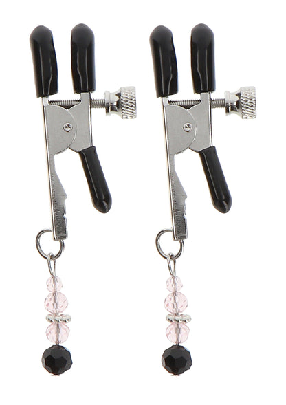 Adjustable Clamps With Beads SILVER - 3