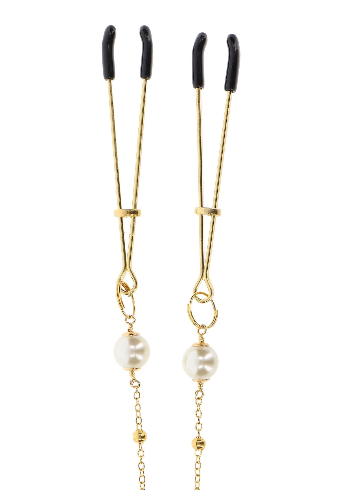 Tweezers Pearl & Deluxe Chain GOLD - 5