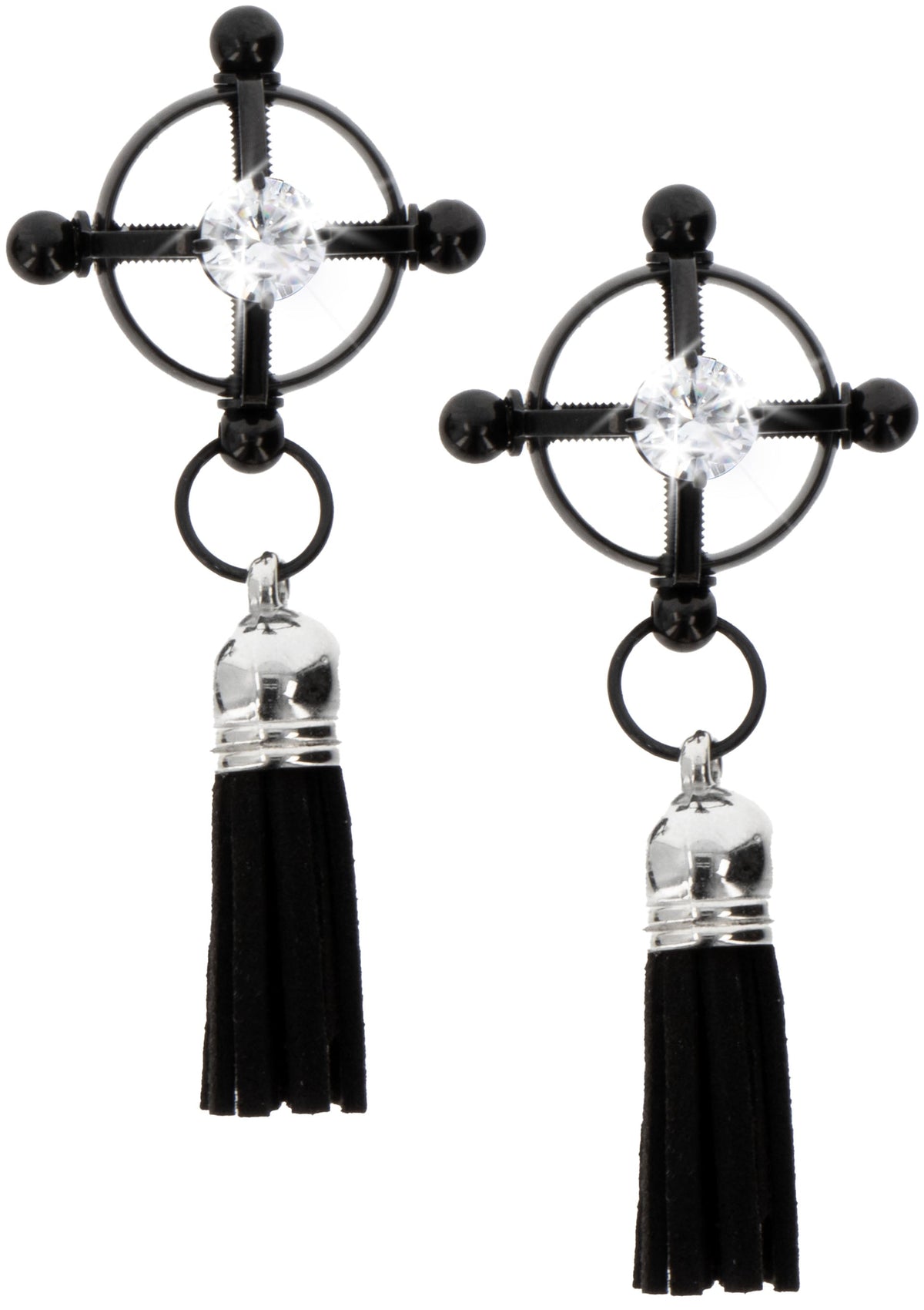 Tassel Tease Clamps BLACK - 5