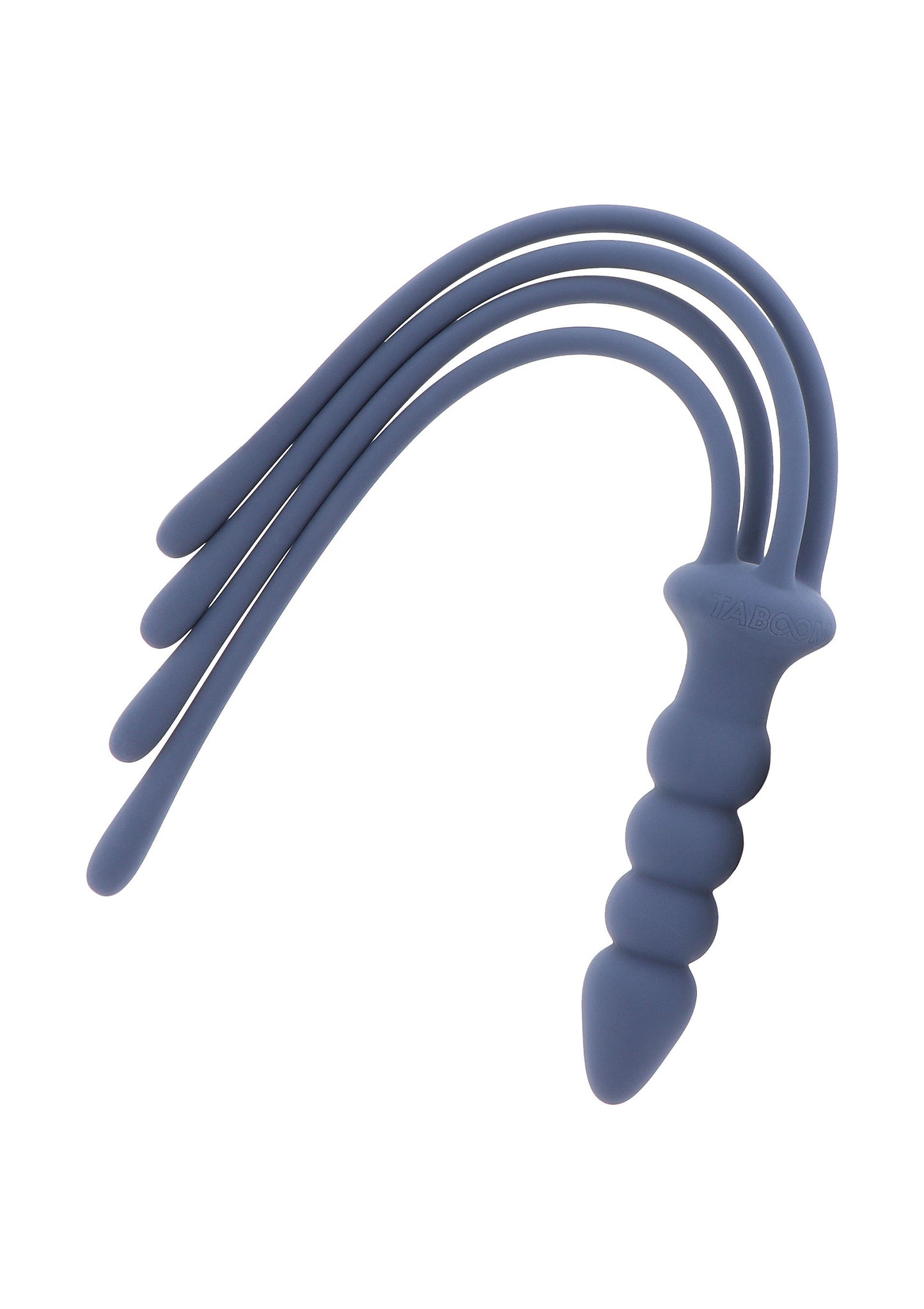 Silicone Whip and Plug BLUE - 4
