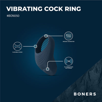Boners - Vibrerende Cockring - 7