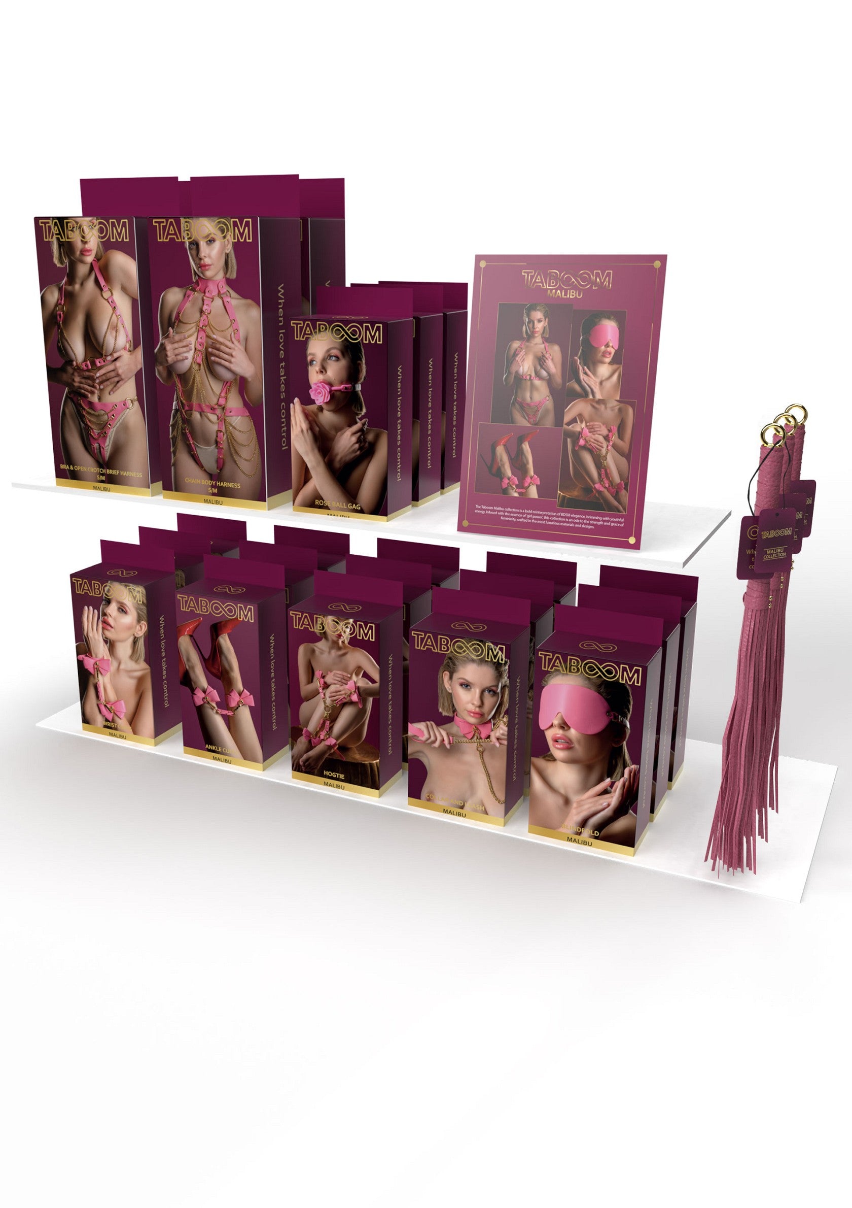 Taboom Malibu Retail Shelf Pack PINK - 989