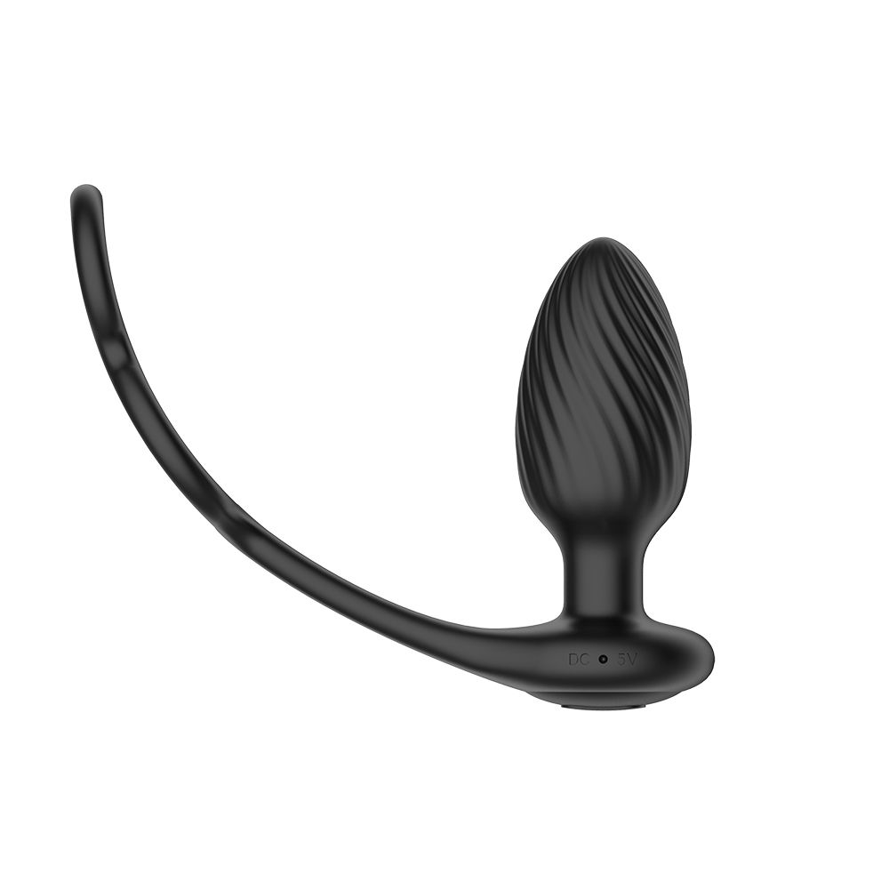 Nexus - Tornado Roterende Anaal Plug met Cock & Ball Rings  - 0