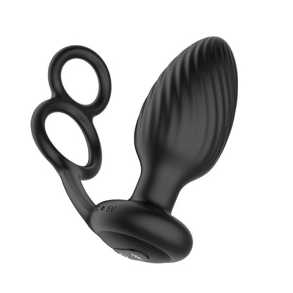 Nexus - Tornado Roterende Anaal Plug met Cock & Ball Rings  - 9