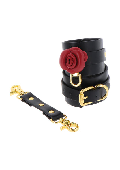 Taboom Wild Roses Wrist Cuffs BLACK - 5
