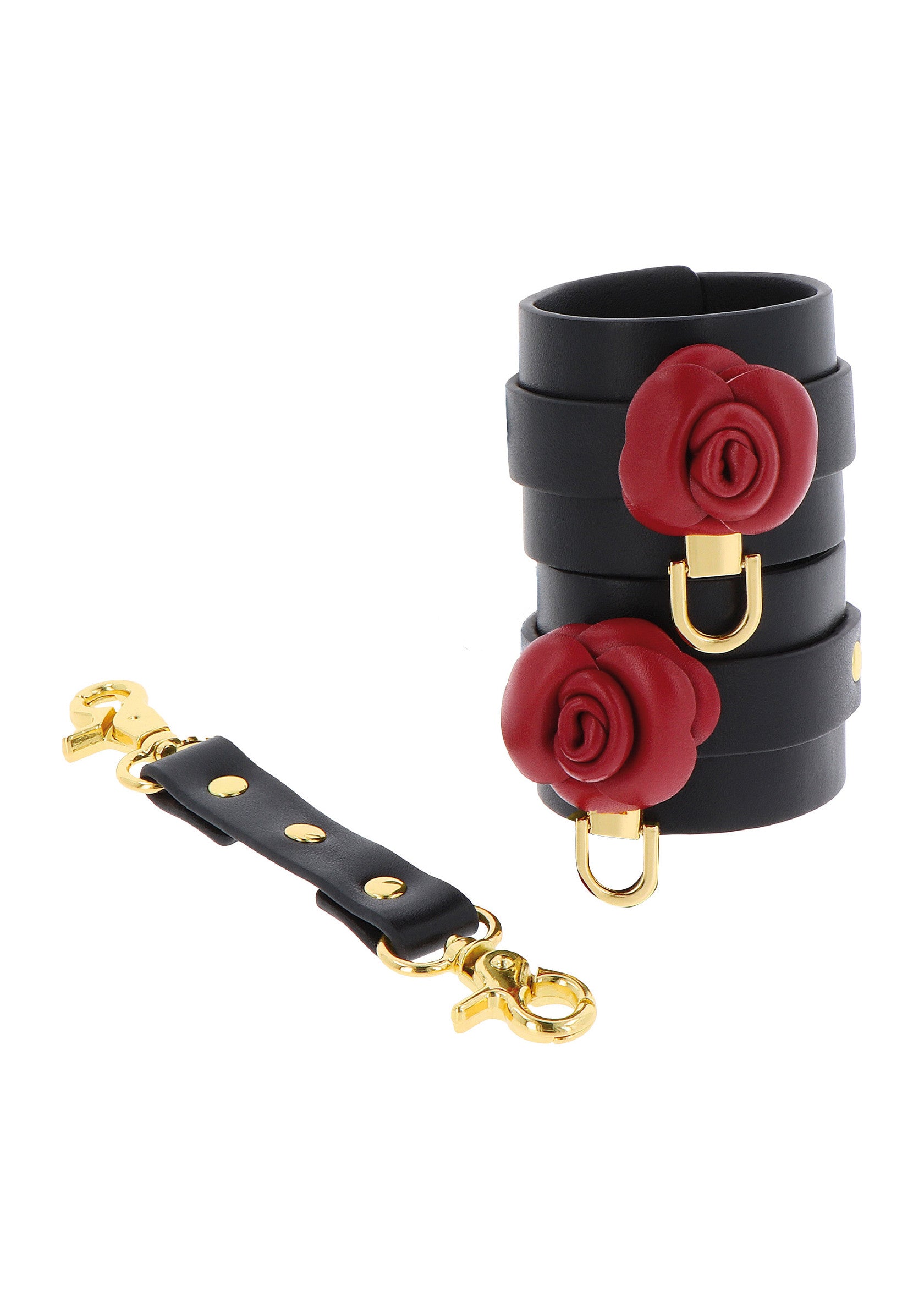 Taboom Wild Roses Wrist Cuffs BLACK - 4