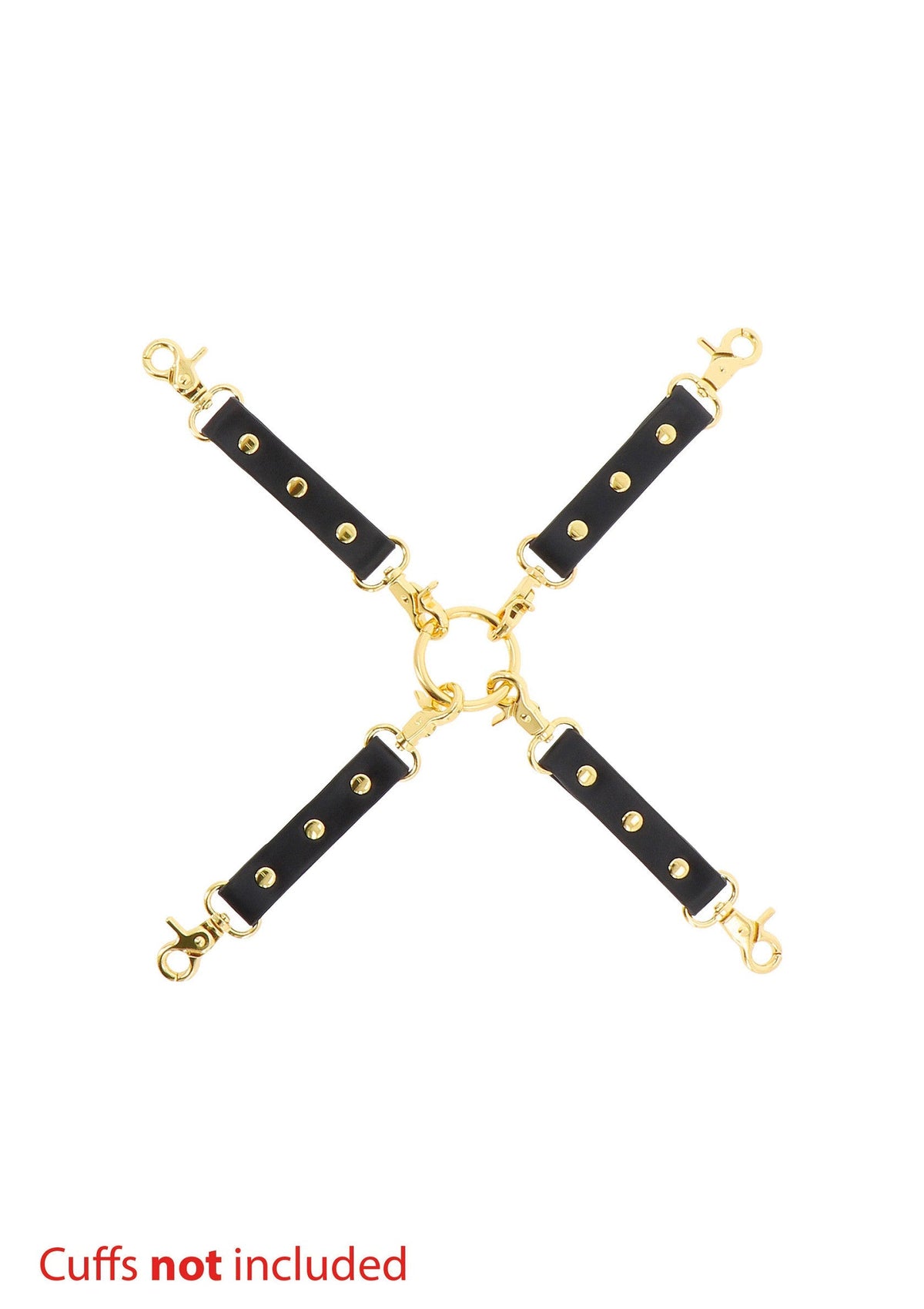 Wild Roses Hogtie BLACK - 3