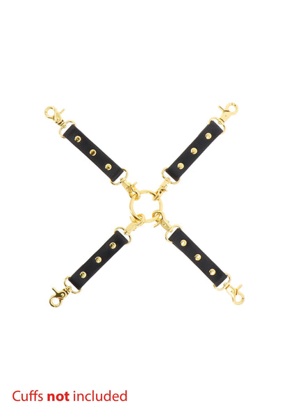Wild Roses Hogtie BLACK - 3