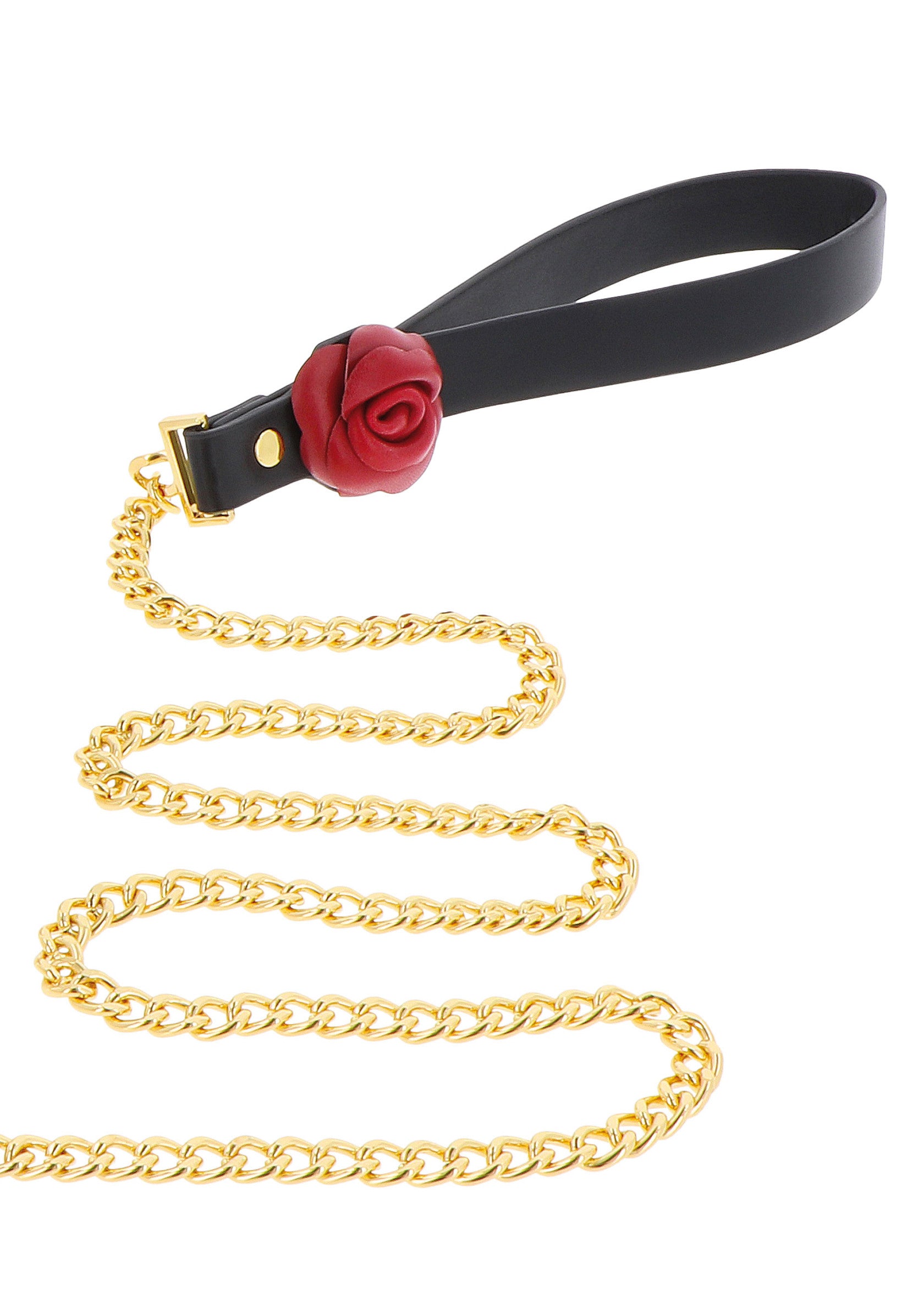 Taboom Wild Roses Collar & Leash BLACK - 7