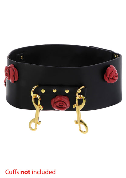 Taboom Wild Roses Bondage Belt BLACK XS/S/M - 2