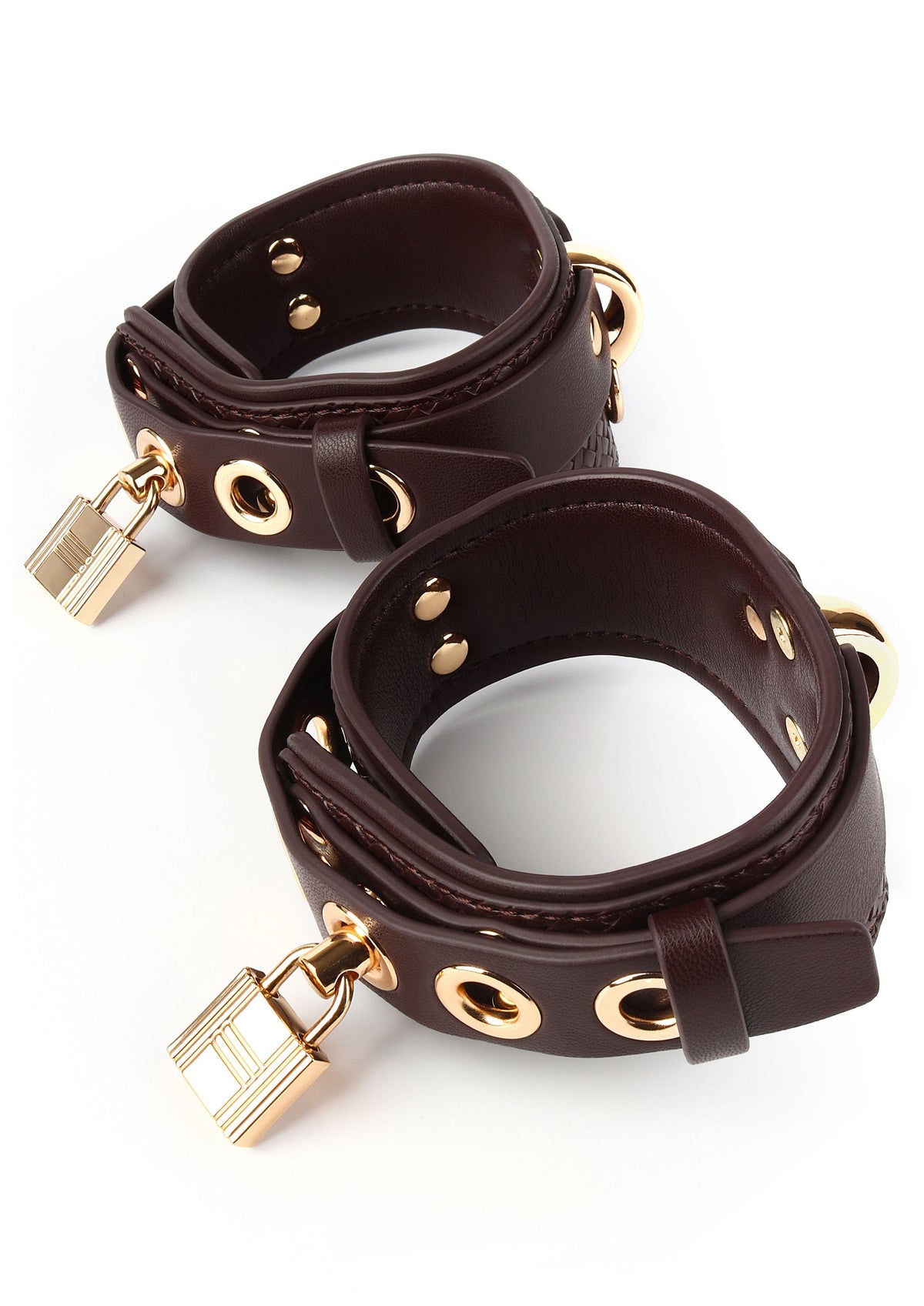 Woven Ankle Cuffs BROWN - 3
