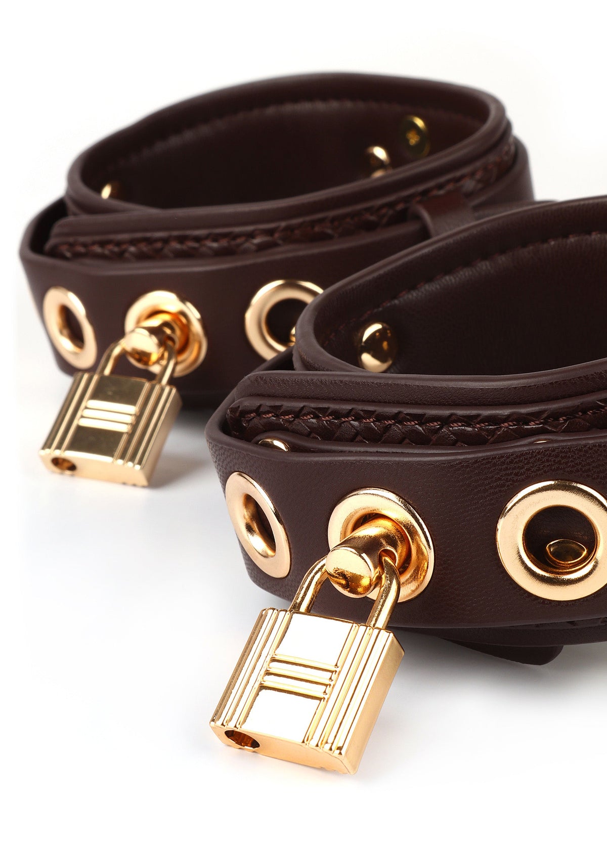 Woven Ankle Cuffs BROWN - 6