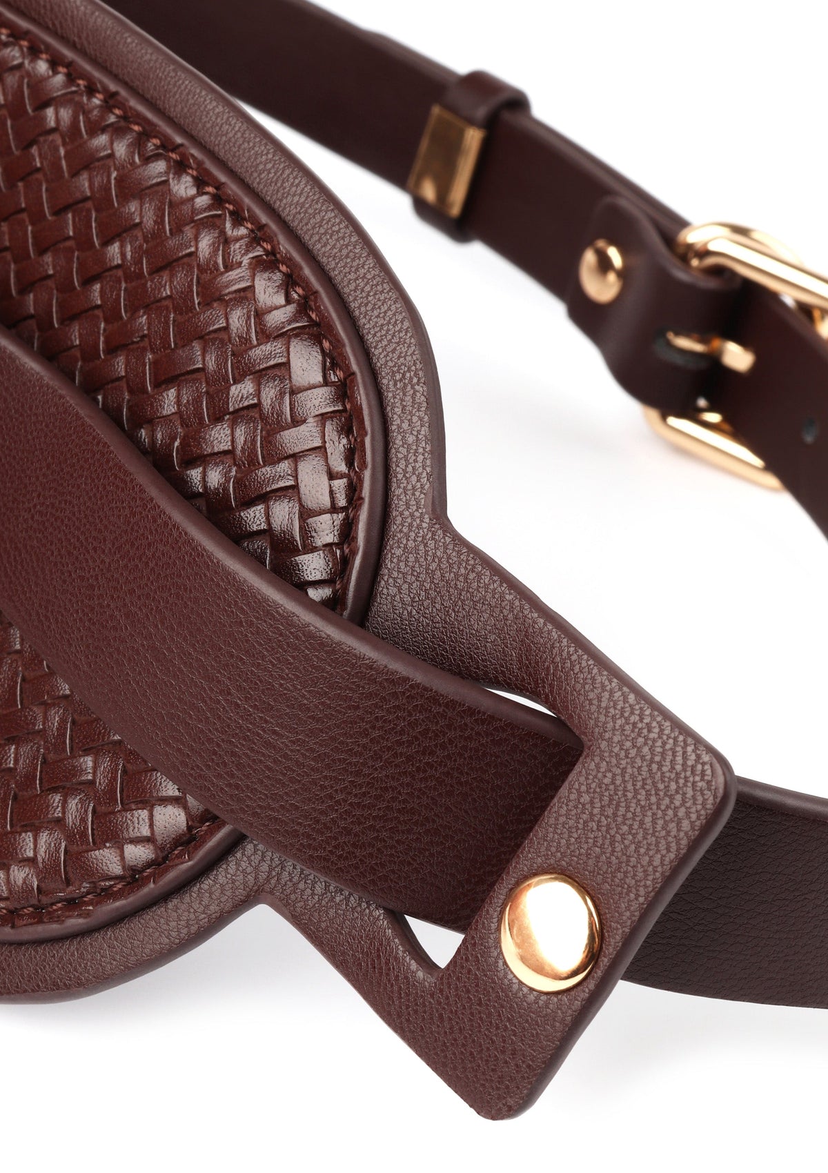 Woven Blindfold BROWN - 4