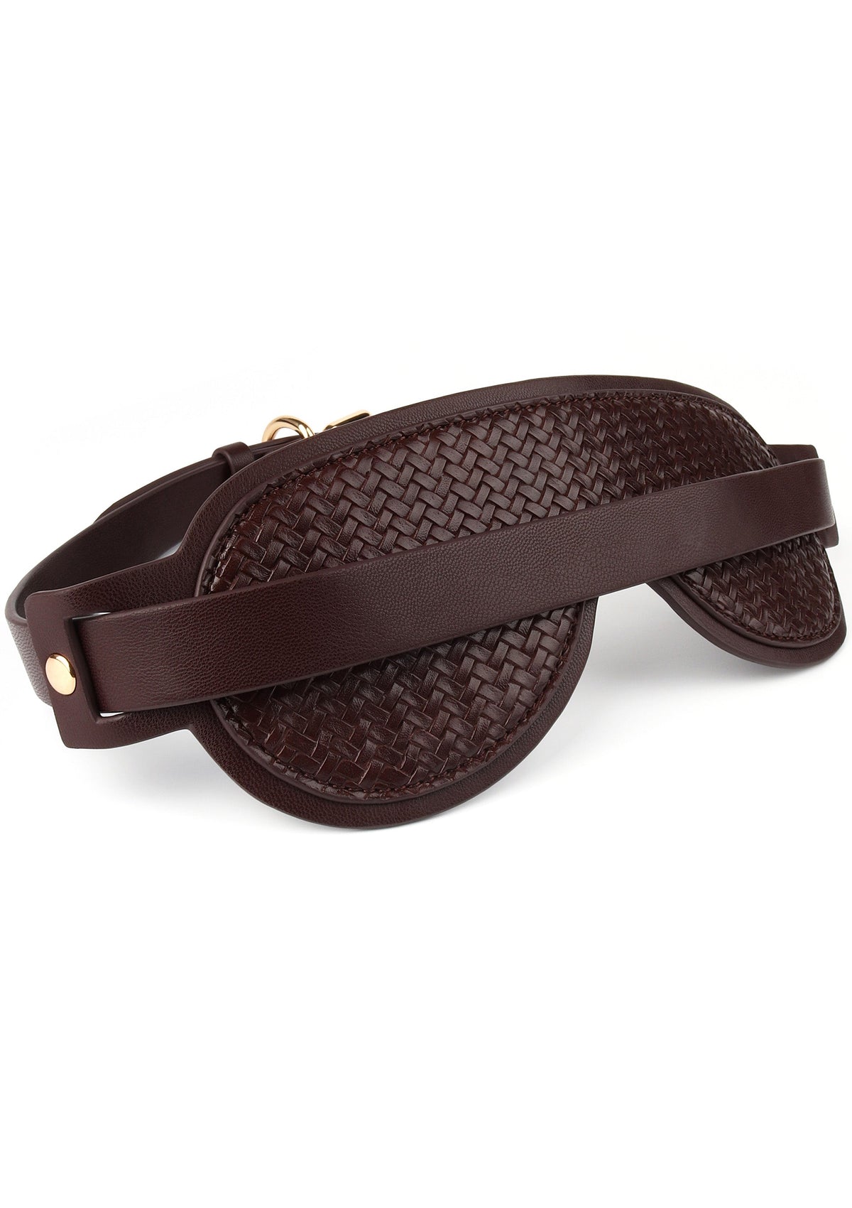 Woven Blindfold BROWN - 5