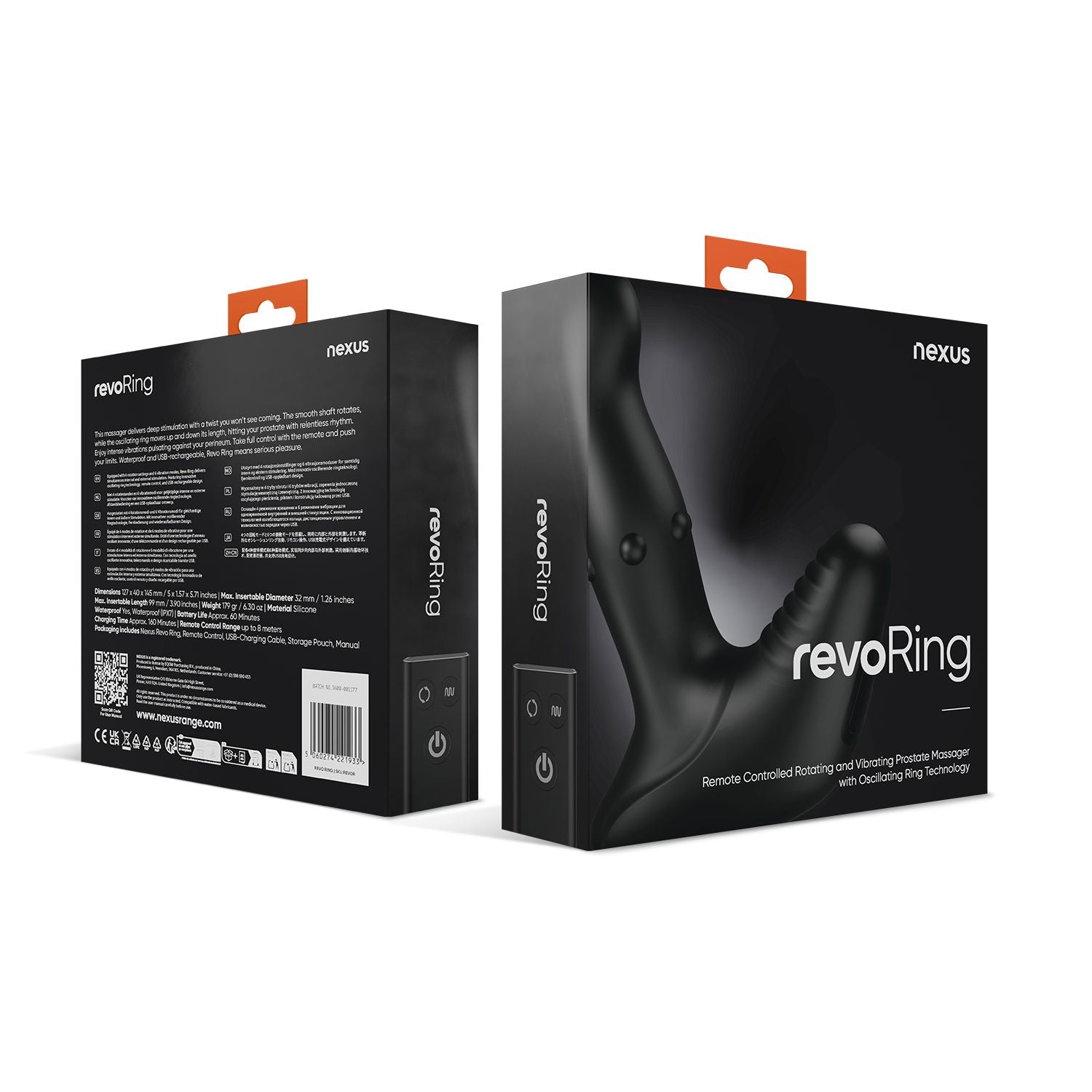 Nexus - REVO RING Roterende Prostaat Vibrator Met Afstandsbediening - 1