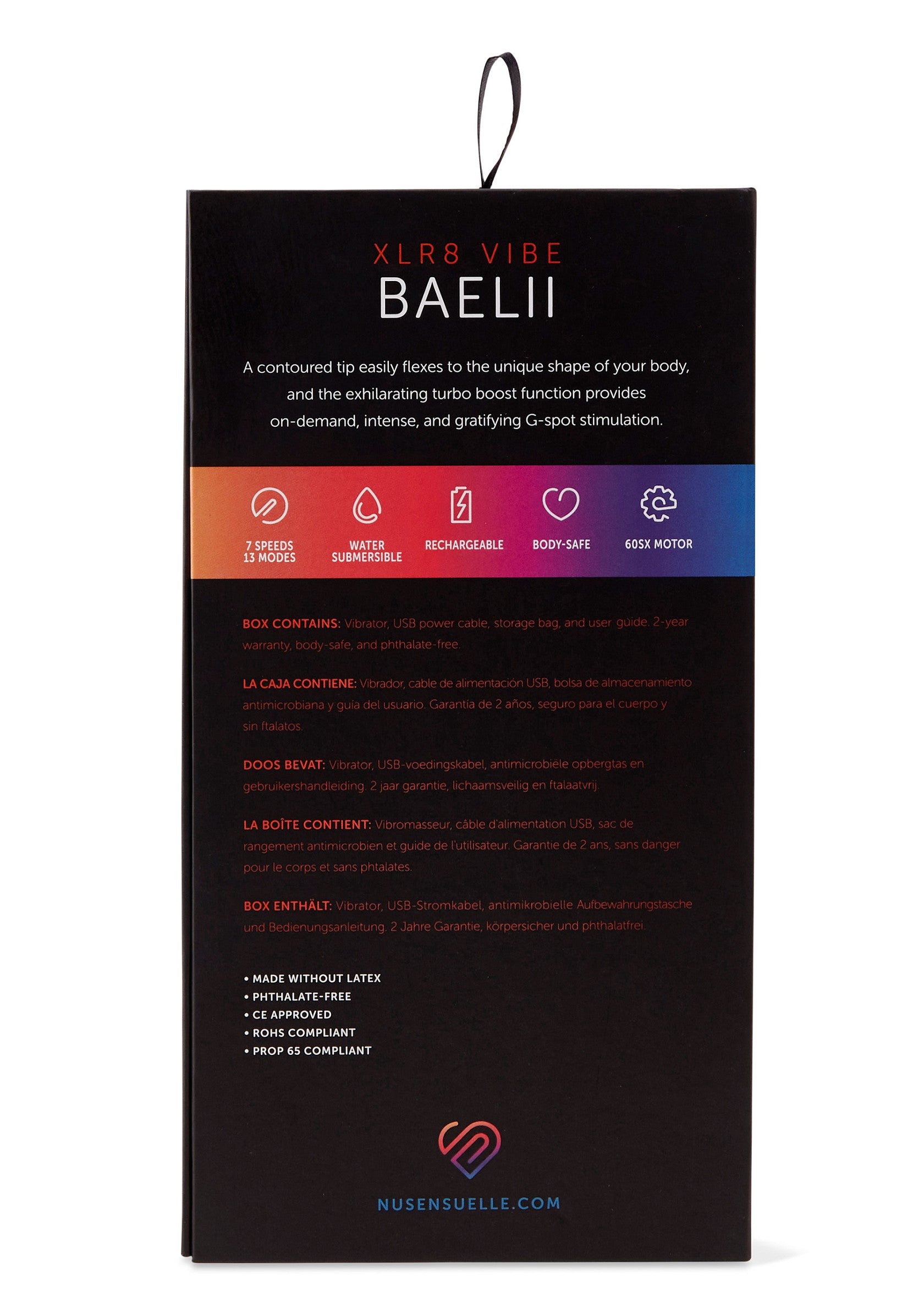 Nu Sensuelle Baelii XLR8 Vibe VIOLET - 5