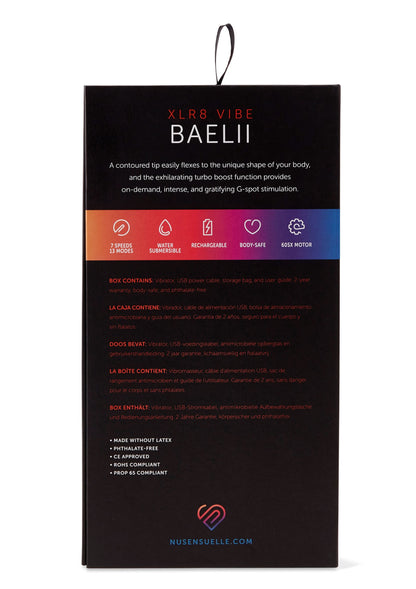 Nu Sensuelle Baelii XLR8 Vibe VIOLET - 5