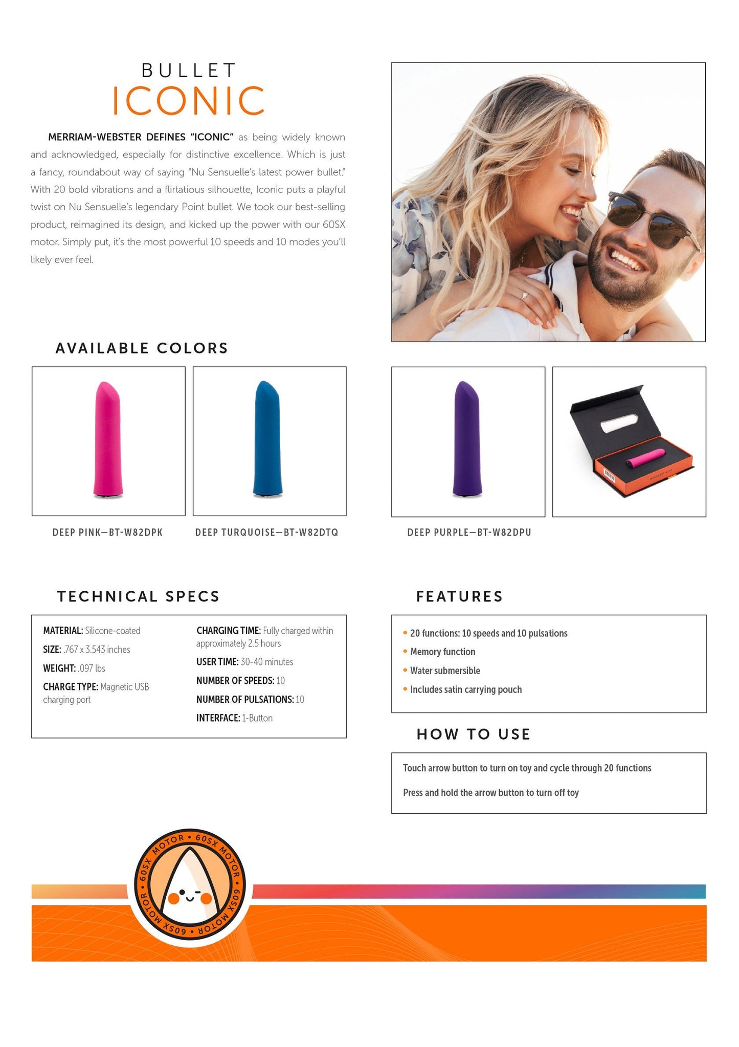 Iconic Bullet PURPLE - 14