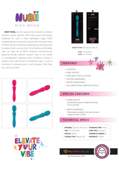 Nubii Mika Wand PINK - 7