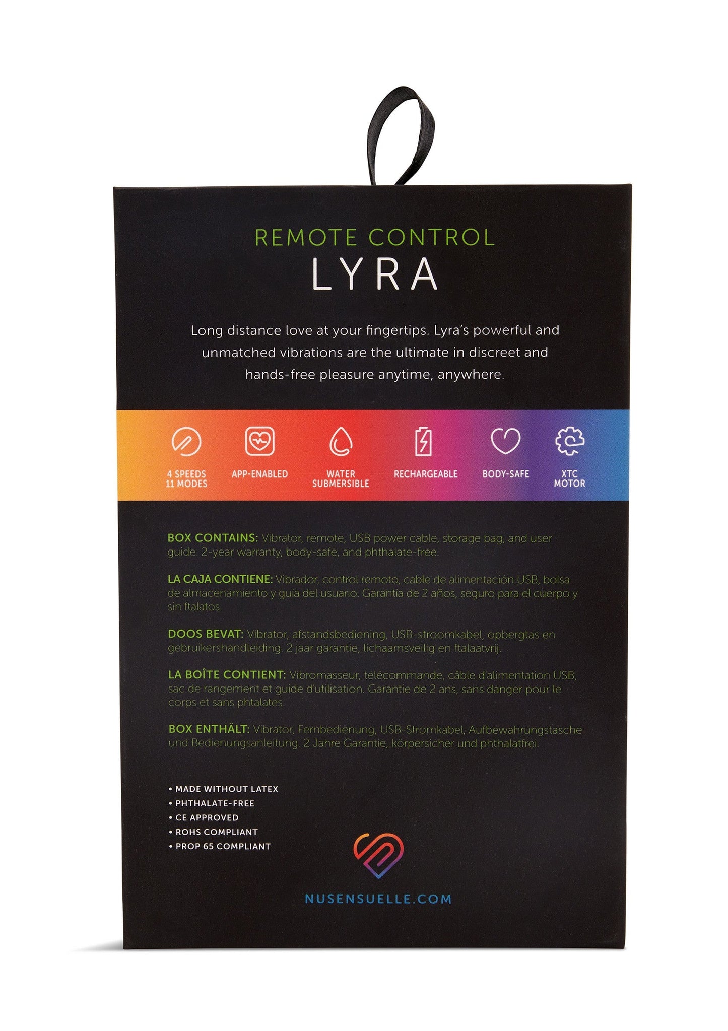 Lyra Panty Vibrator + App BLACK - 8