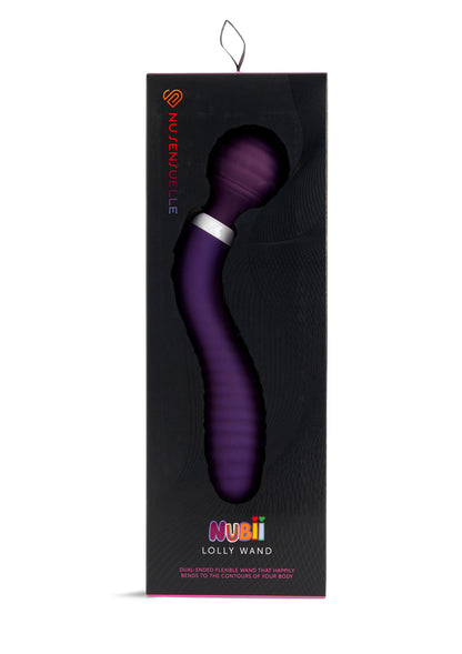 Nu Sensuelle Lolly Double Ended Nubii Wand PURPLE - 2