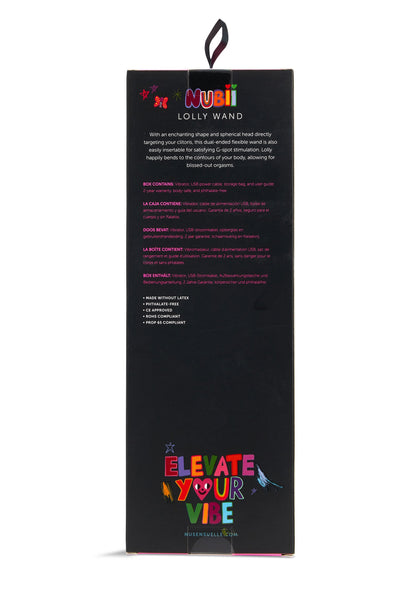 Nu Sensuelle Lolly Double Ended Nubii Wand PURPLE - 1