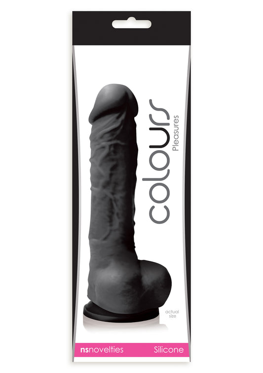 NS Novelties Colours Pleasures 5' Dildo - Black