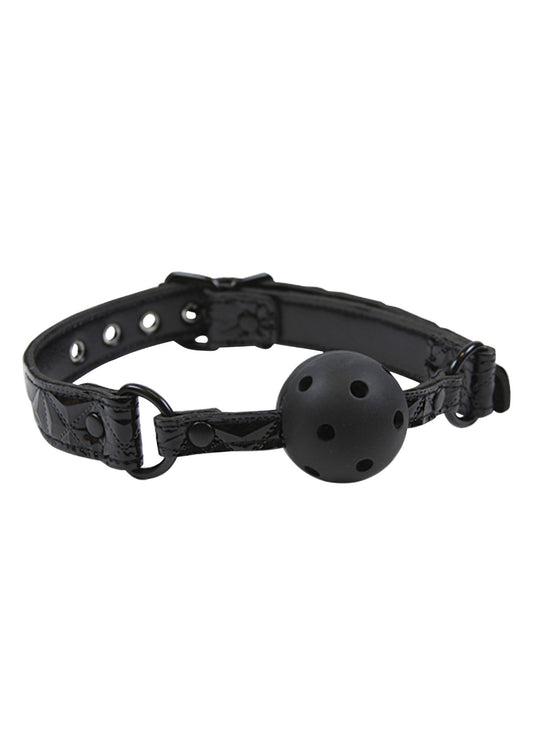 NS Novelties Sinful Ball Gag - Black