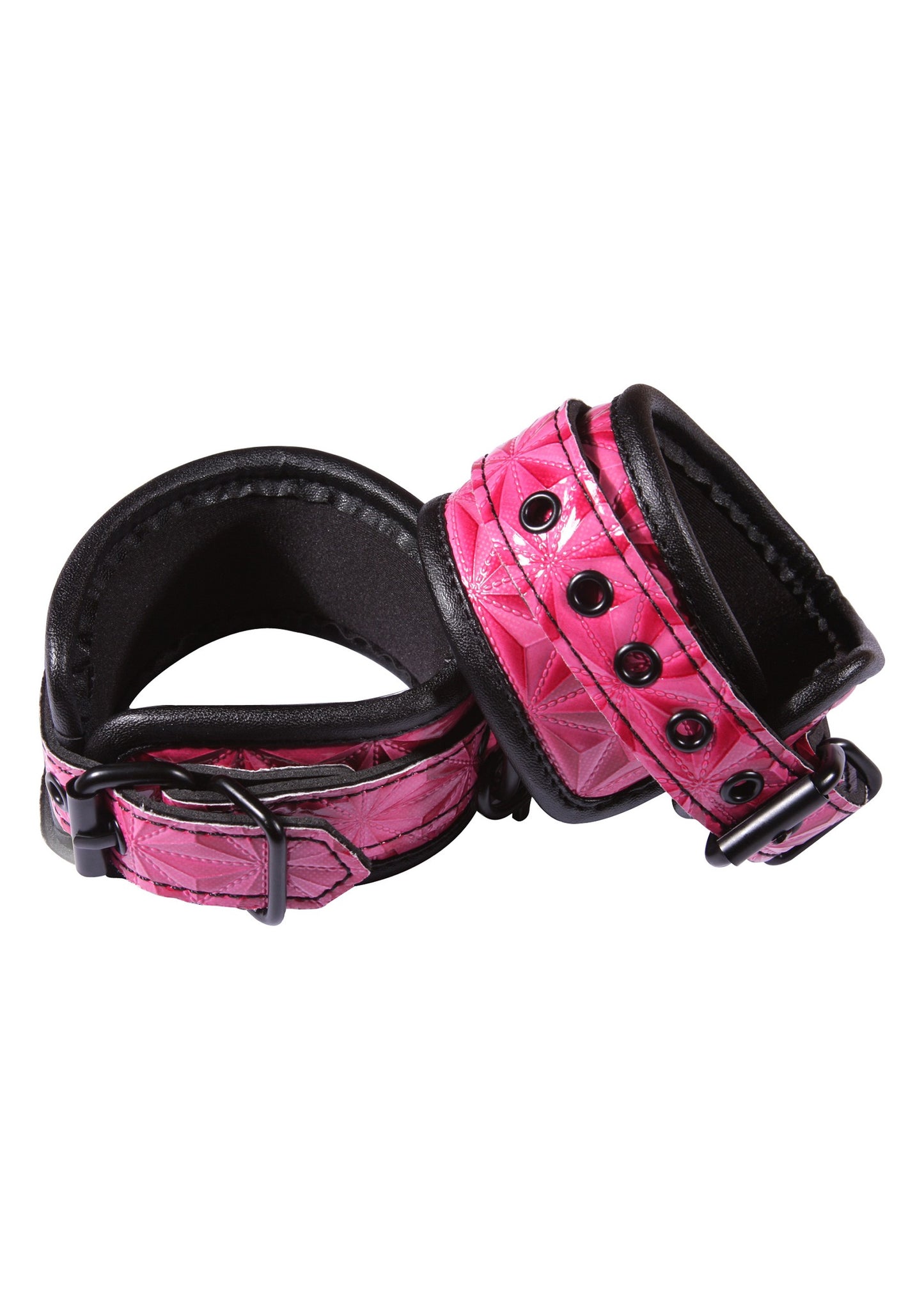 NS Novelties Sinful Wrist Cuffs PINK - 0