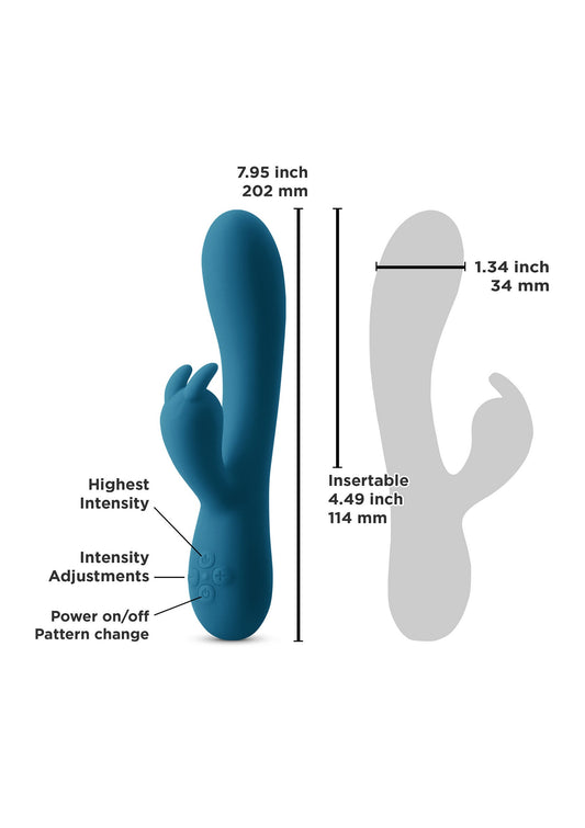 NS Novelties INYA Luv Bunny - Green