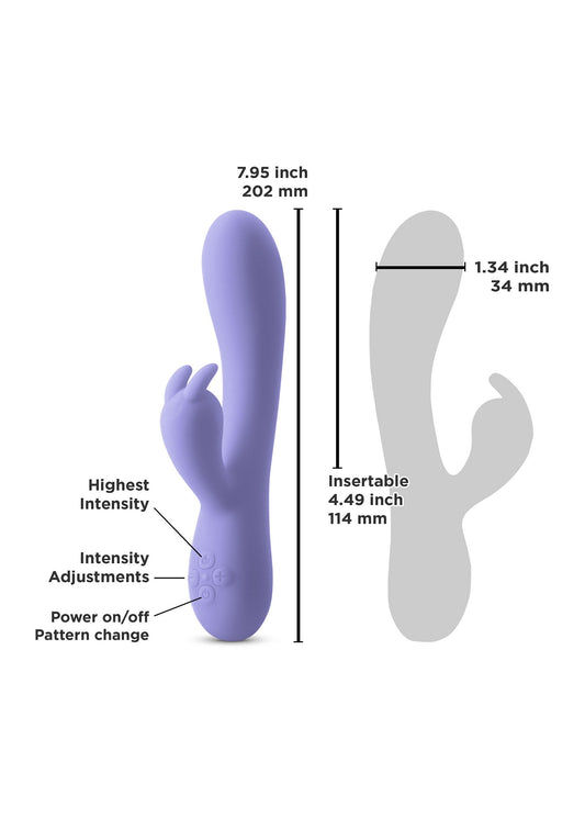 NS Novelties INYA Luv Bunny - Purple