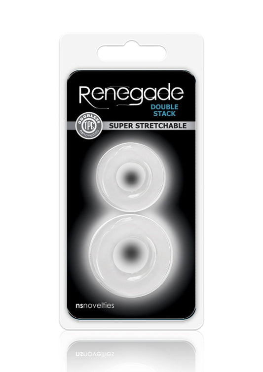 NS Novelties Renegade Double Stack - Transparant