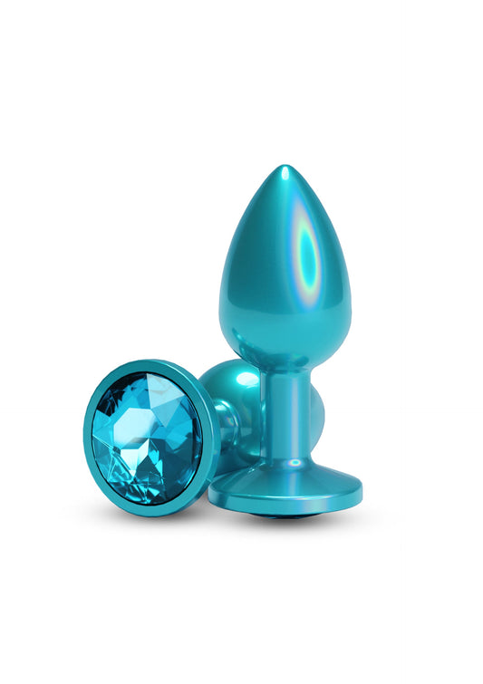 Iridescent Plug Small - Groen