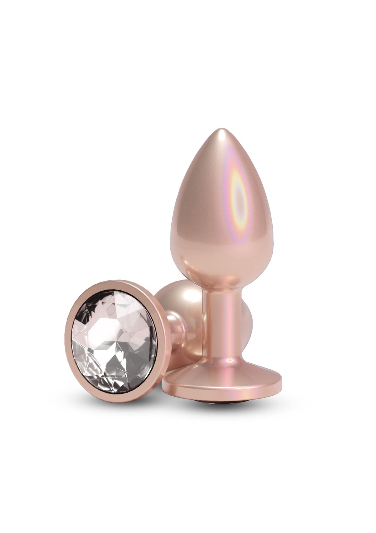 Iridescent Plug Small ROSEGOLD - 0