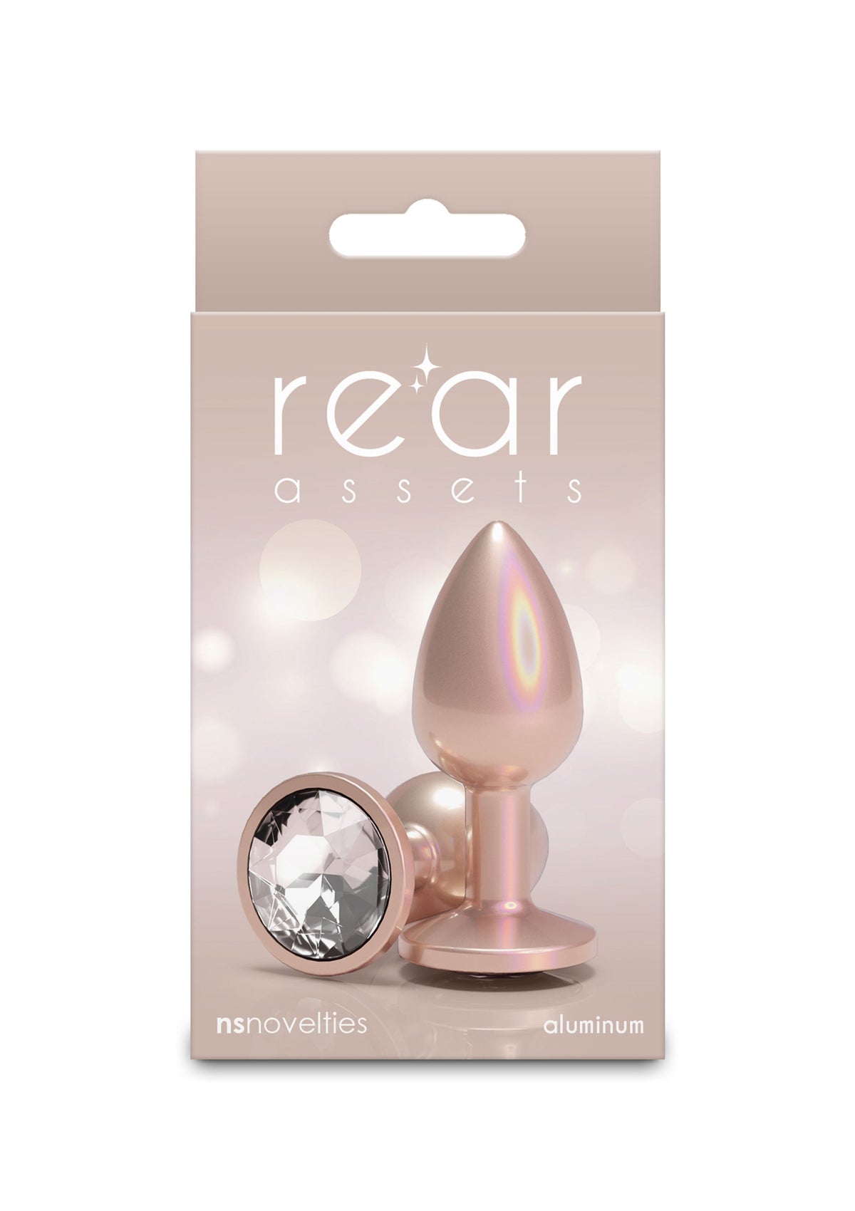 Iridescent Plug Small ROSEGOLD - 1