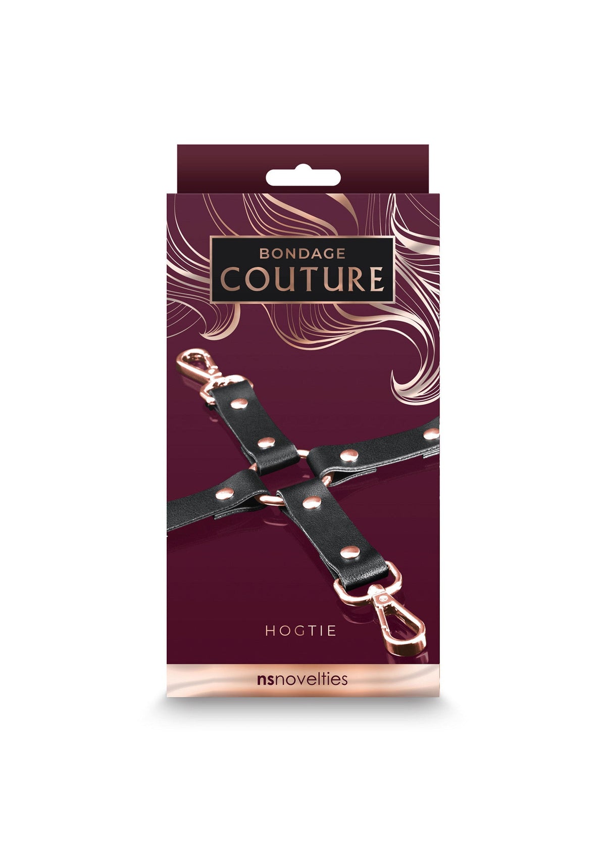 Bondage Couture Hog Tie BLACK - 1