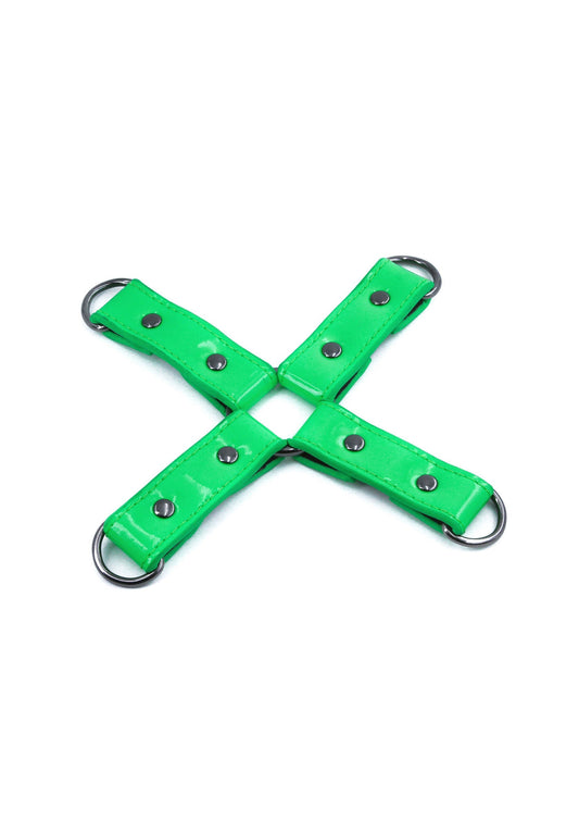 NS Novelties Electra Hogtie - Green