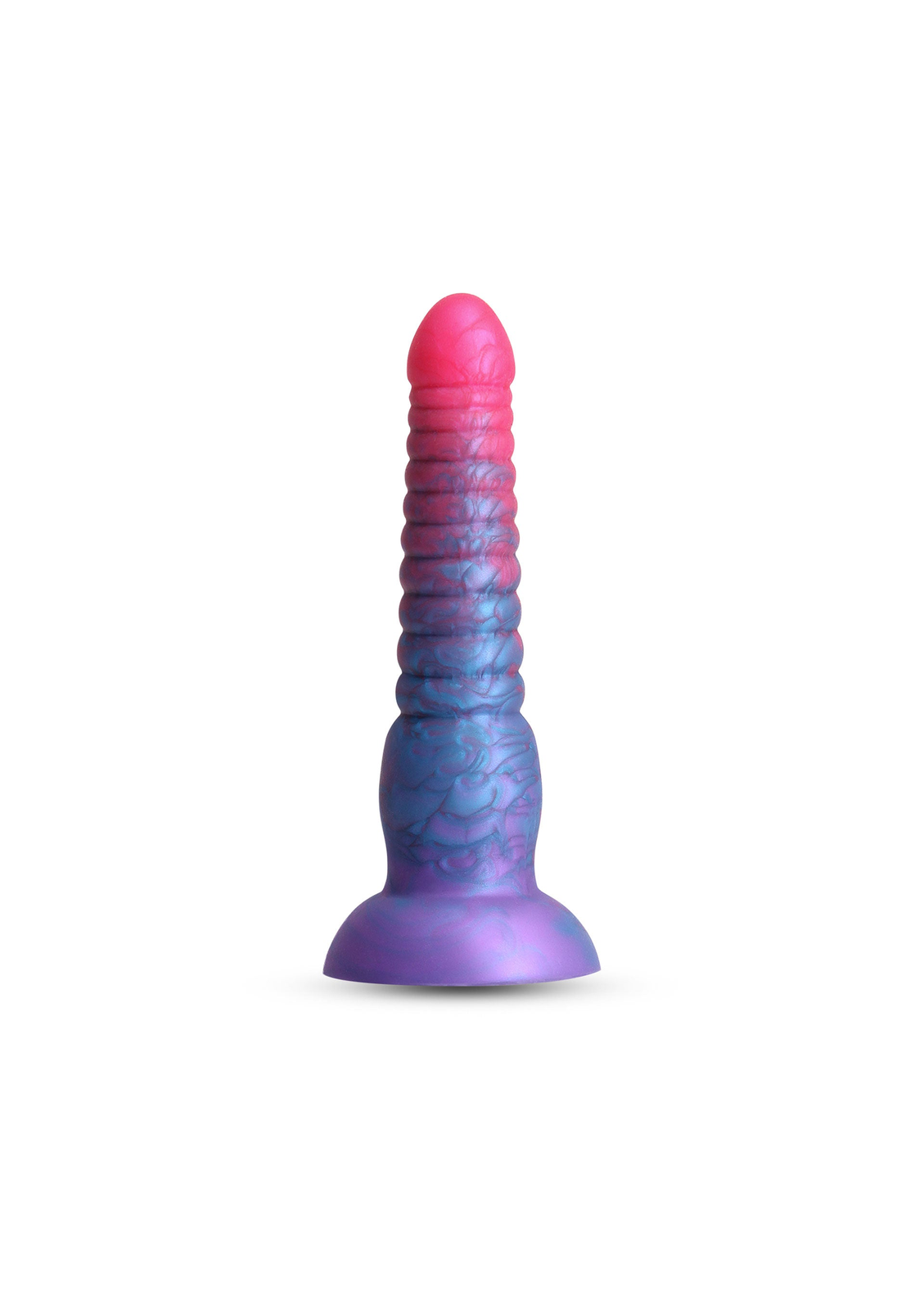 Stacked 6 inch Dildo BLUE - 6