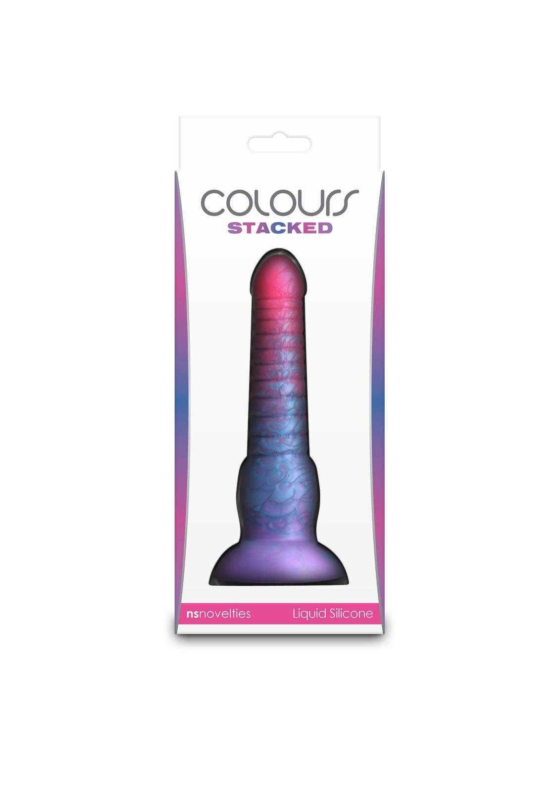 Stacked 6 inch Dildo BLUE - 2