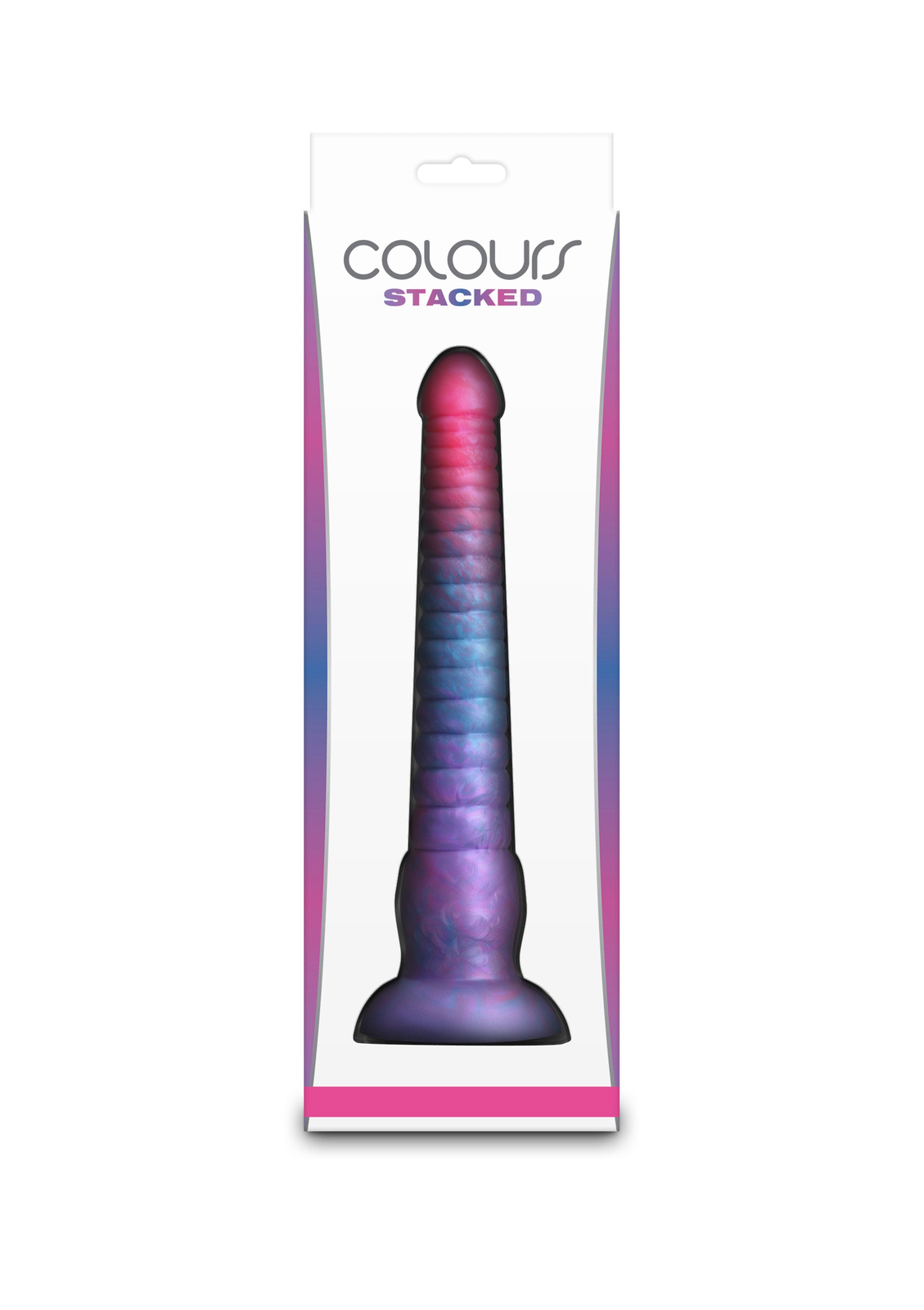 Stacked 9 inch Dildo RED - 5