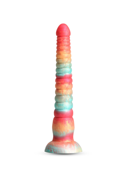 Stacked 9 inch Dildo RED - 6