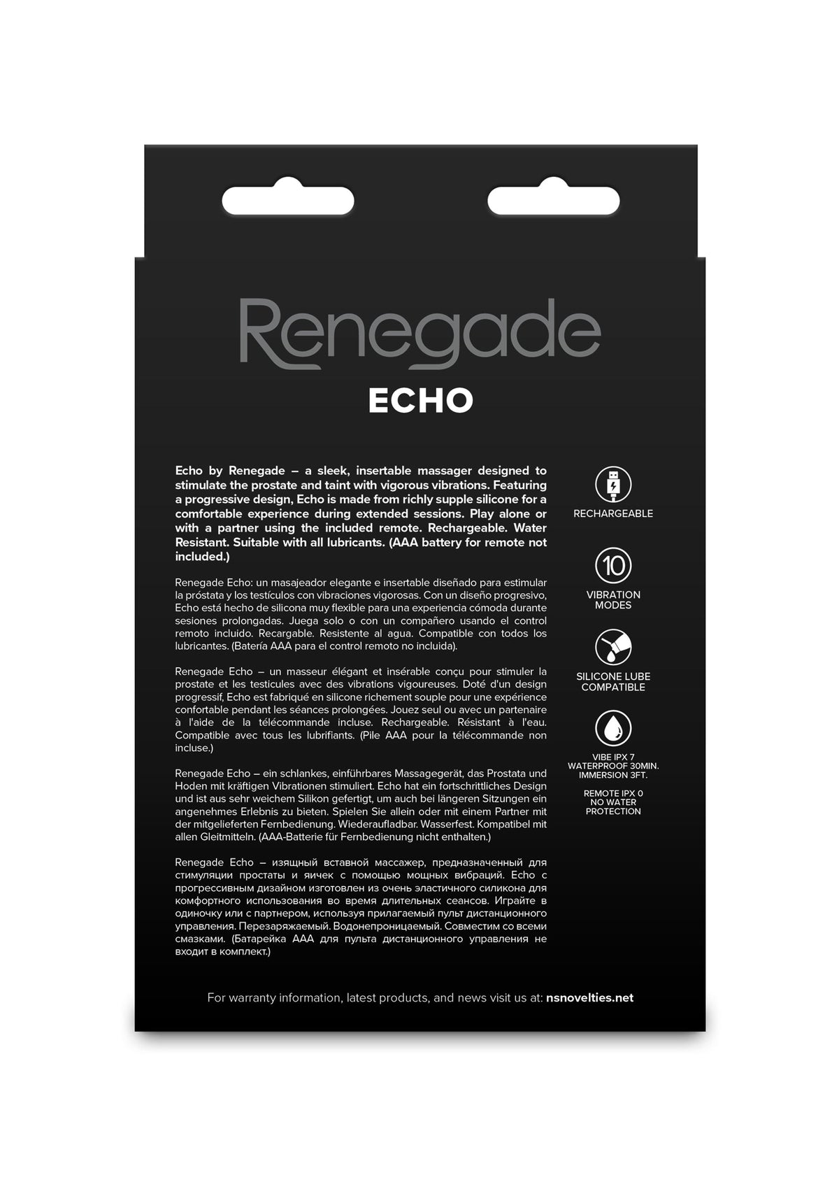 Echo Prostate Plug BLACK - 2