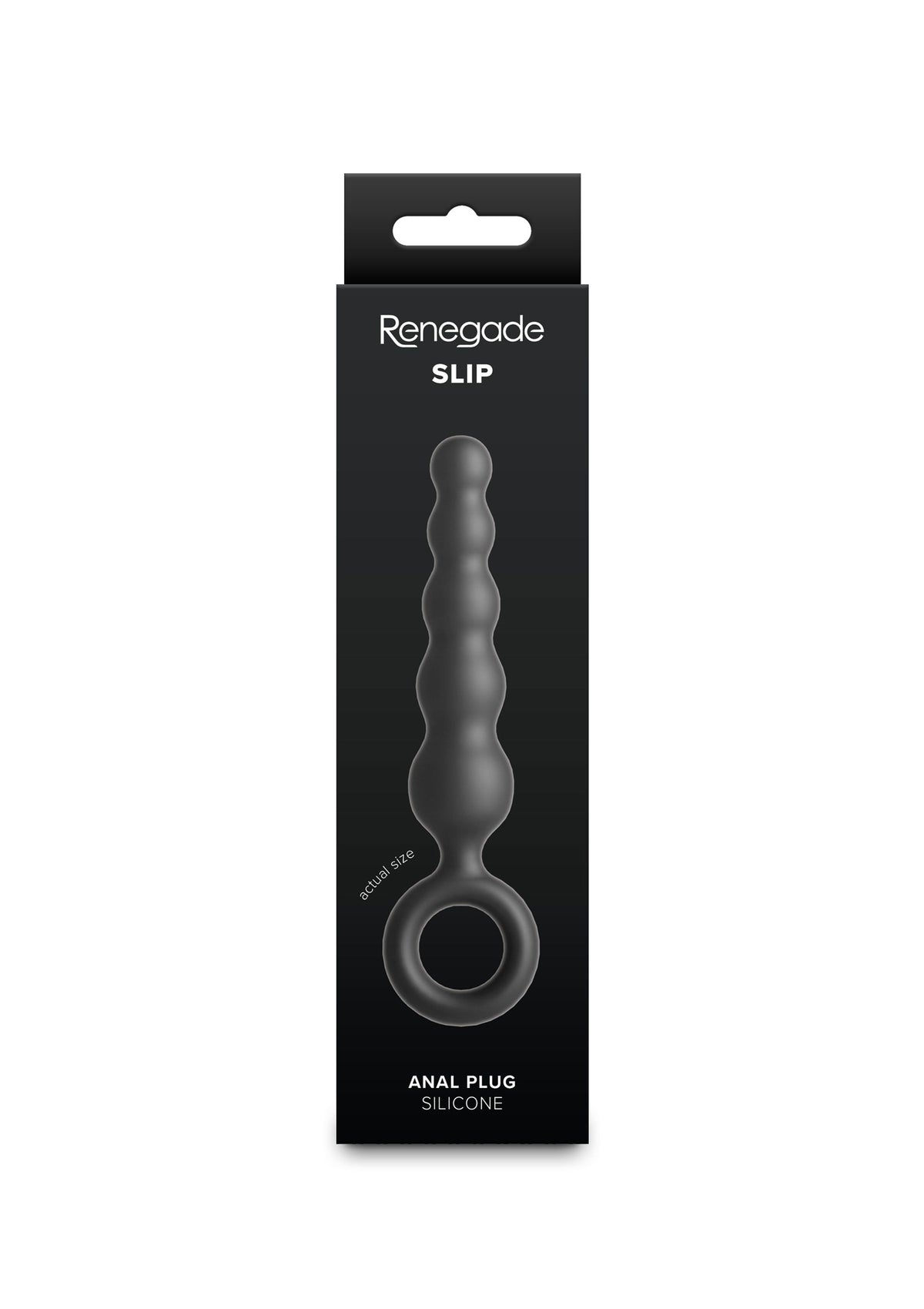 Slip Anal Beads BLACK - 1
