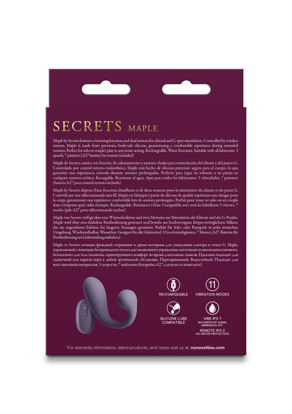 NS Novelties Secrets Maple GREY - 1