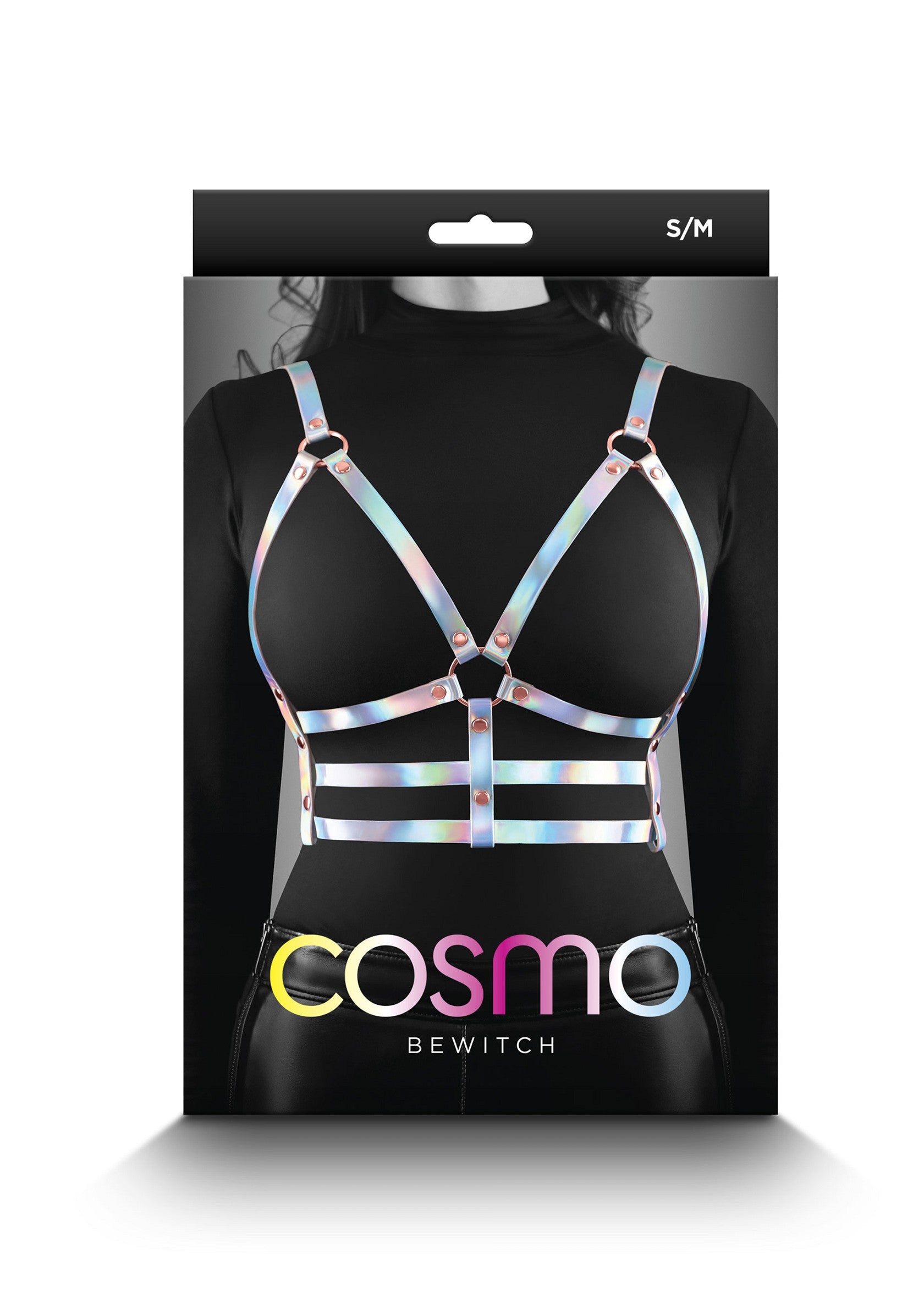 NS Novelties Cosmo Harness Bewitch MULTICOLOR S/M - 3